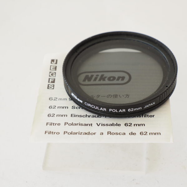 Nikon Circulair Polarisatie filter 62mm