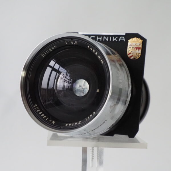 Carl Zeiss Biogon 4.5/53mm voor Linhof Technika 70