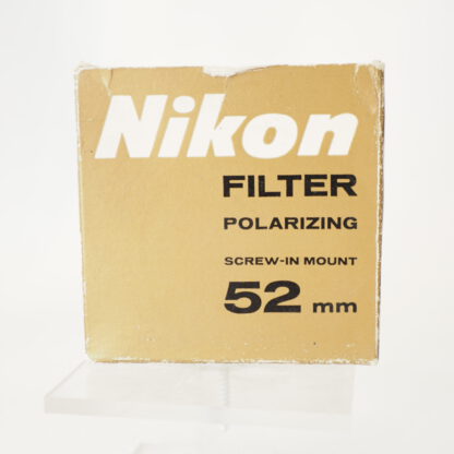 Nikon lineair Polarisatie filter 52mm - Afbeelding 2