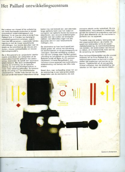 Bolex Reporter 1969/1 (Dutch/Nederlands) - Afbeelding 2