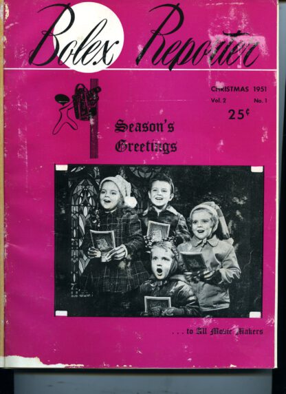 Bolex Reporter USA Christmas 1951 (English/Engels)