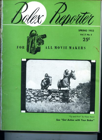 Bolex Reporter USA Spring 1952 (English/Engels)