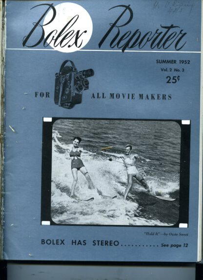 Bolex Reporter USA Summer 1952 (English/Engels)
