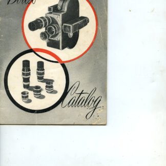 Bolex Catalogus february 1952