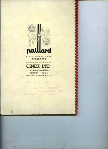 Bolex Paillard Cine Cameras Engelse uitgave - Afbeelding 3