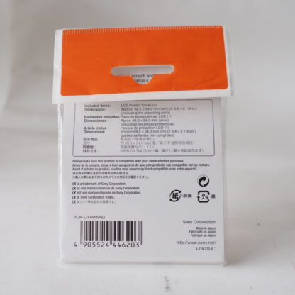 Sony PCK-LH1AM screen protector Sony A700 - Afbeelding 2