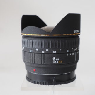 Sigma 15mm/2.8 EX Fisheye (180°) Sony A