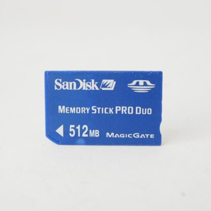 Sandisk Memorystick Pro Duo 512MB